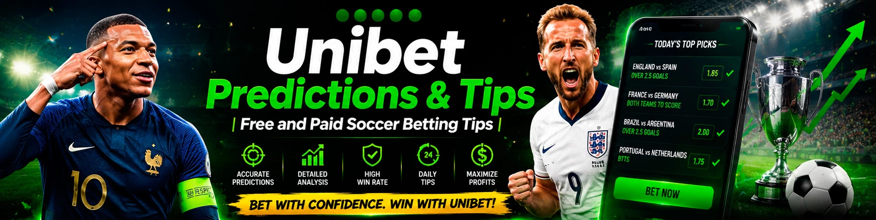 Unibet Predictions & Tips - Free and Paid Soccer Betting Tips