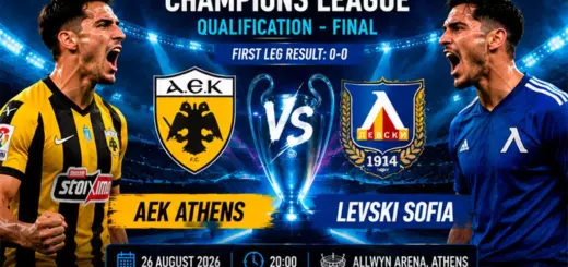 AEK Athens vs Levski Sofia Prediction