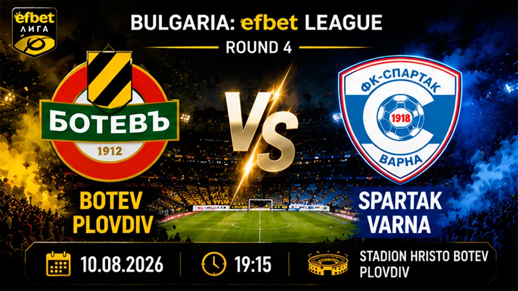 Botev Plovdiv vs Spartak Varna