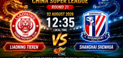 Liaoning Tieren vs Shanghai Shenhua