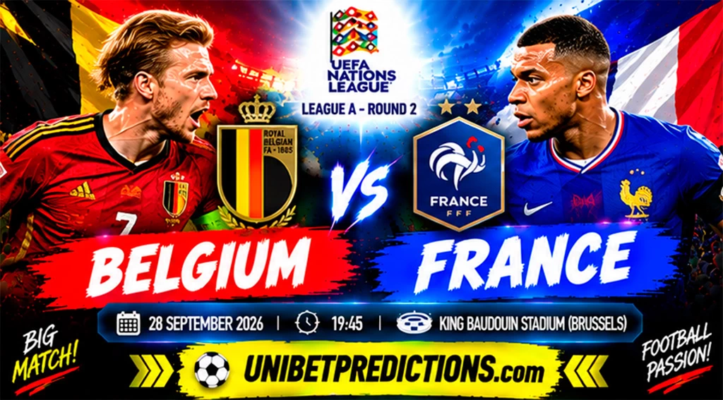 Belgium vs France Prediction