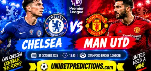 Chelsea vs Manchester Utd Prediction, October 31, 2026