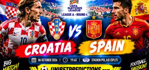 Croatia vs Spain Prediction, October 6, 2026