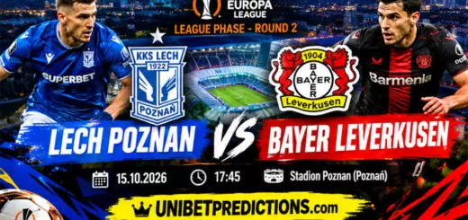 Lech Poznan vs Bayer Leverkusen Prediction, October 15, 2026