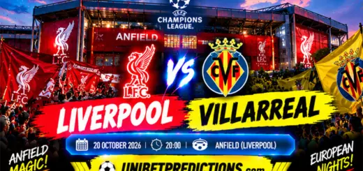 Liverpool vs Villarreal Prediction, October 20, 2026